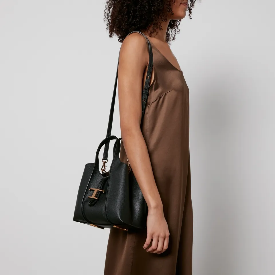 Tod's Mini T Timeless Leather Hobo Bag