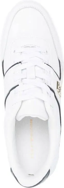 Tommy Hilfiger logo-plaque low-top sneakers White