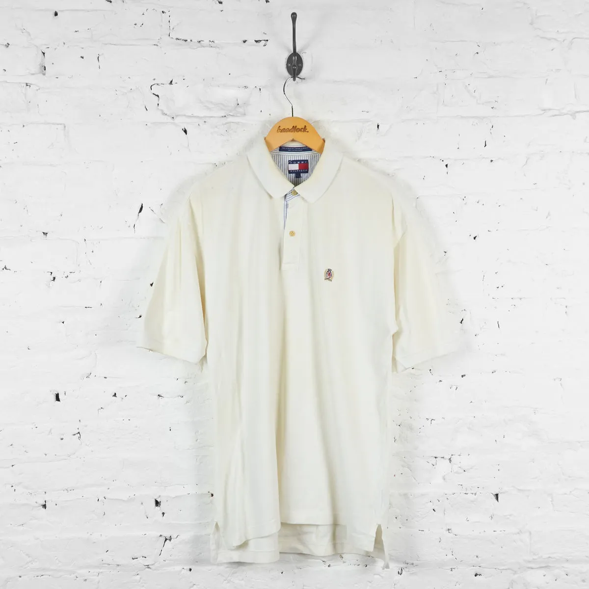 Tommy Hilfiger Polo Shirt - White - L