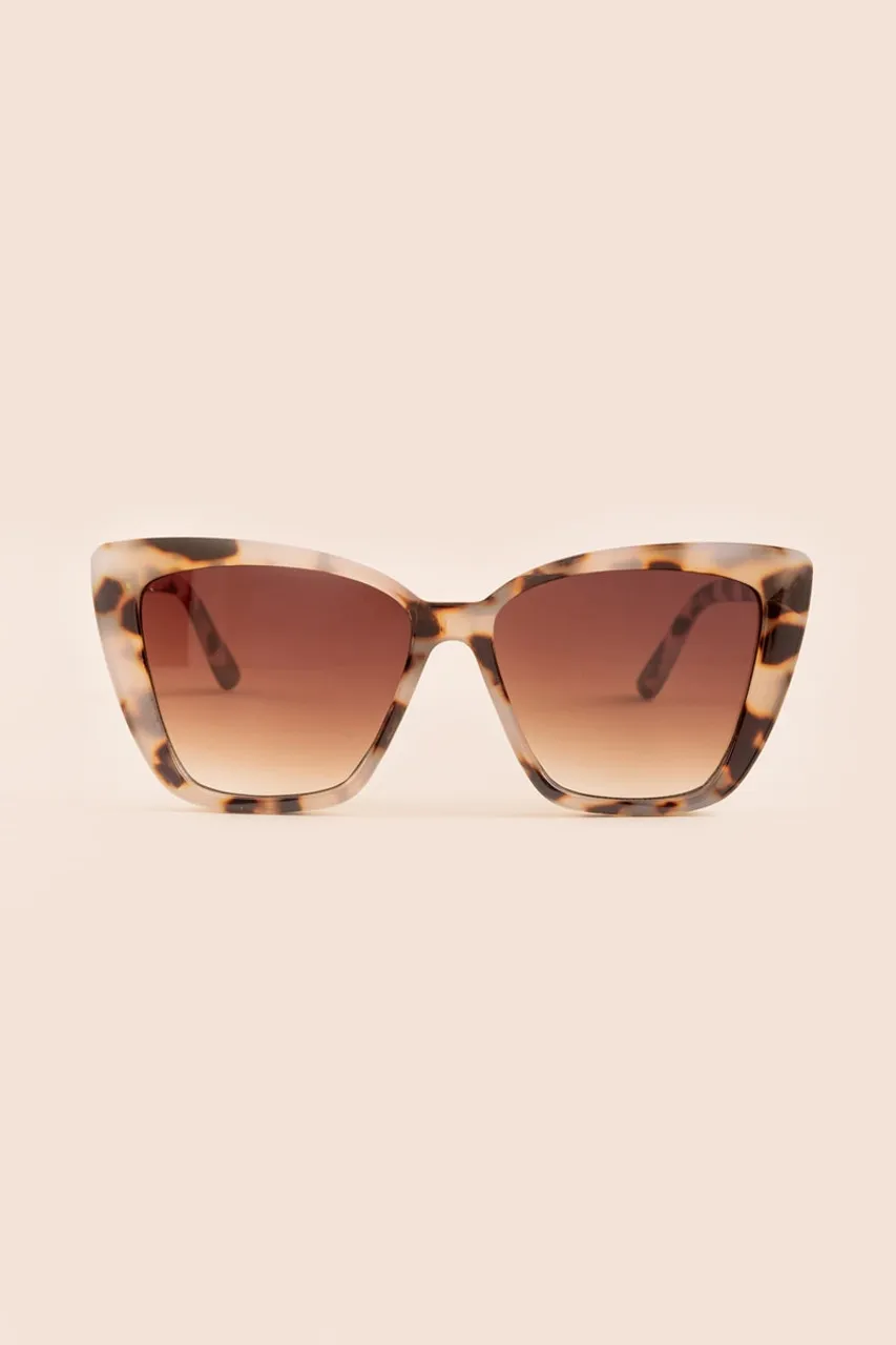 Tori Square Angular Sunglasses