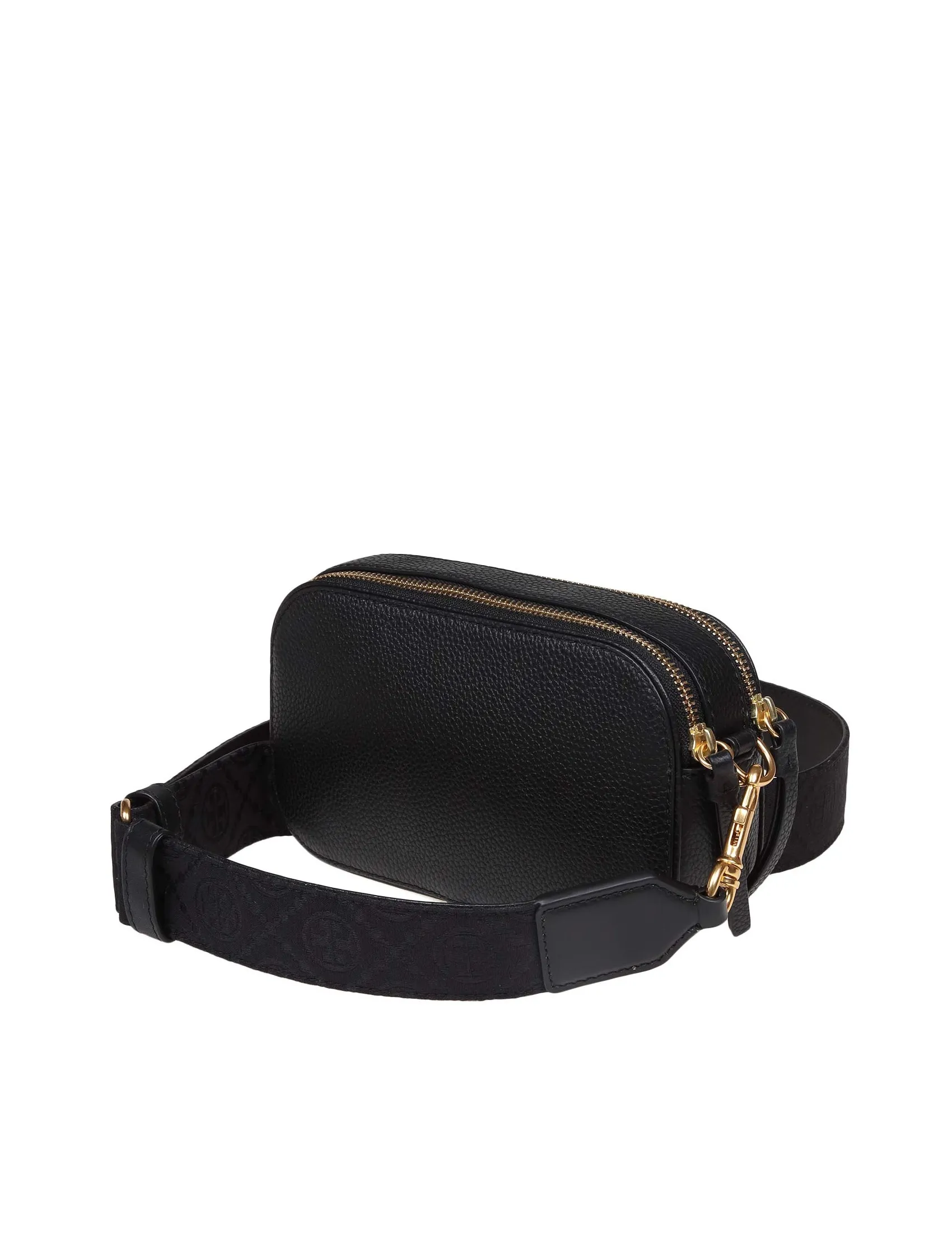 TORY BURCH MILLER MINI SHOULDER BAG IN BLACK LEATHER