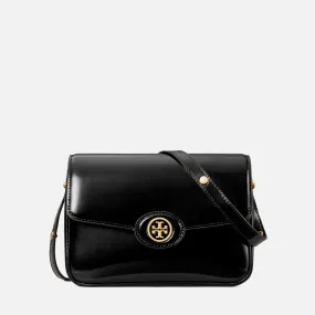 Tory Burch Robinson Spazzolato Convertible Leather Shoulder Bag | Coggles