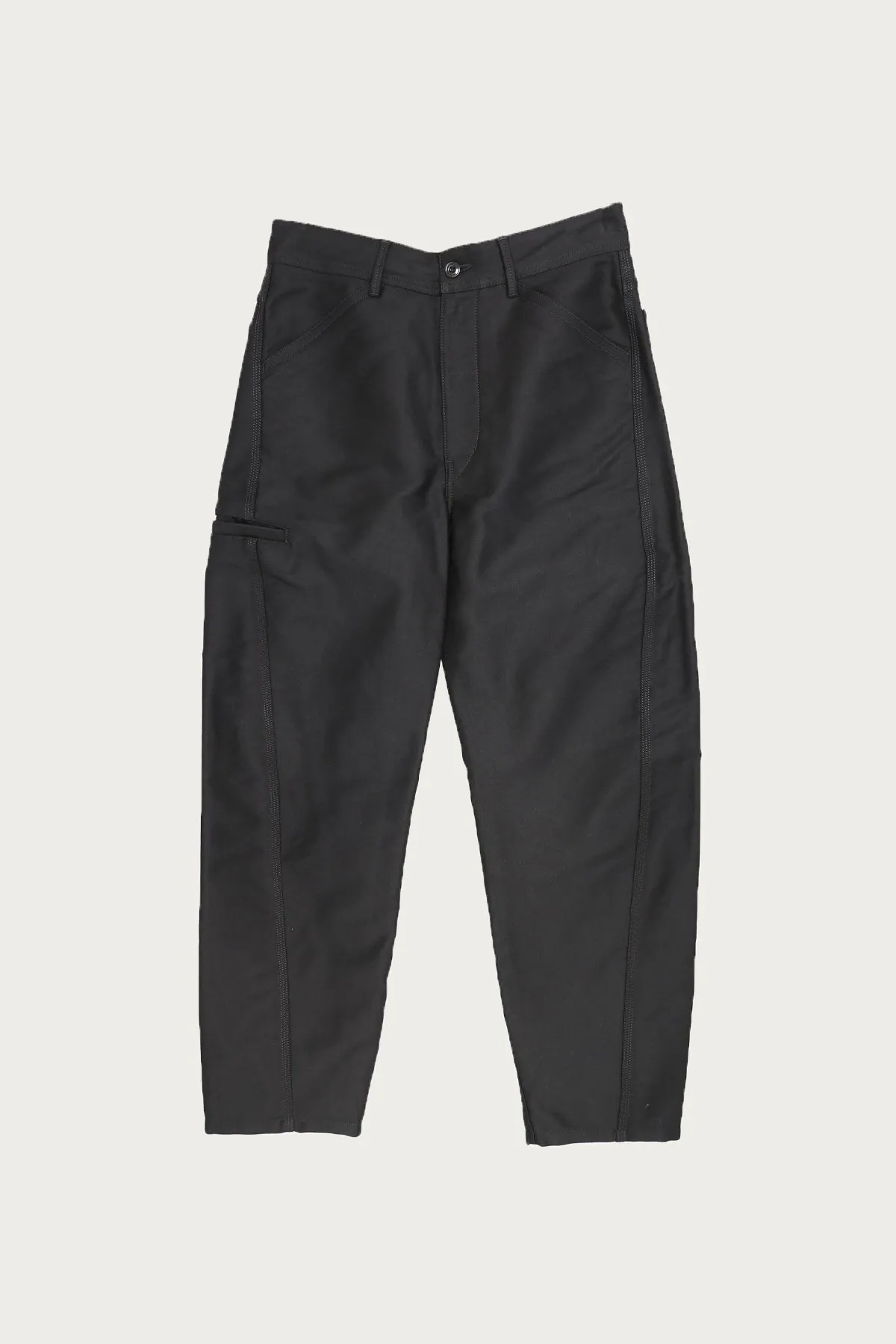 Twisted Workwear Pants - Black