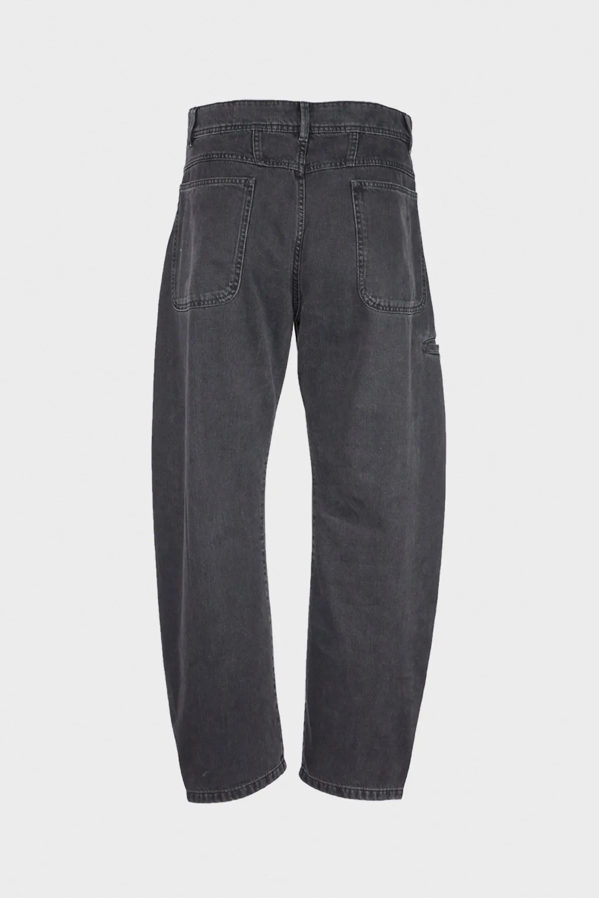 Twisted Workwear Pants - Denim Soft Bleached Black