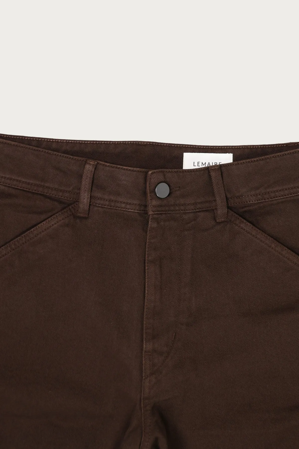 Twisted Workwear Pants - Espresso