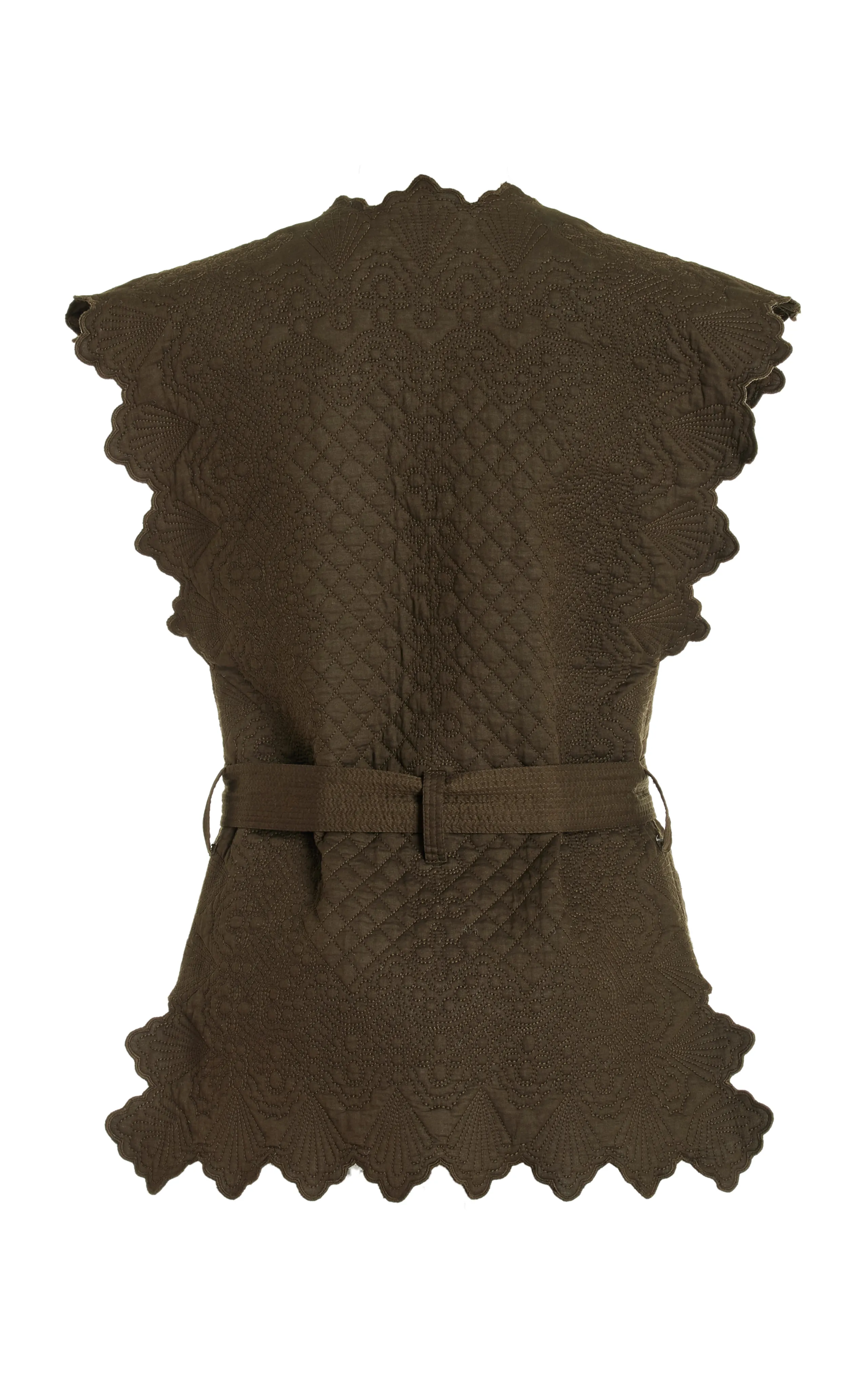 Ulla Johnson Leiro Quilted Cotton Vest