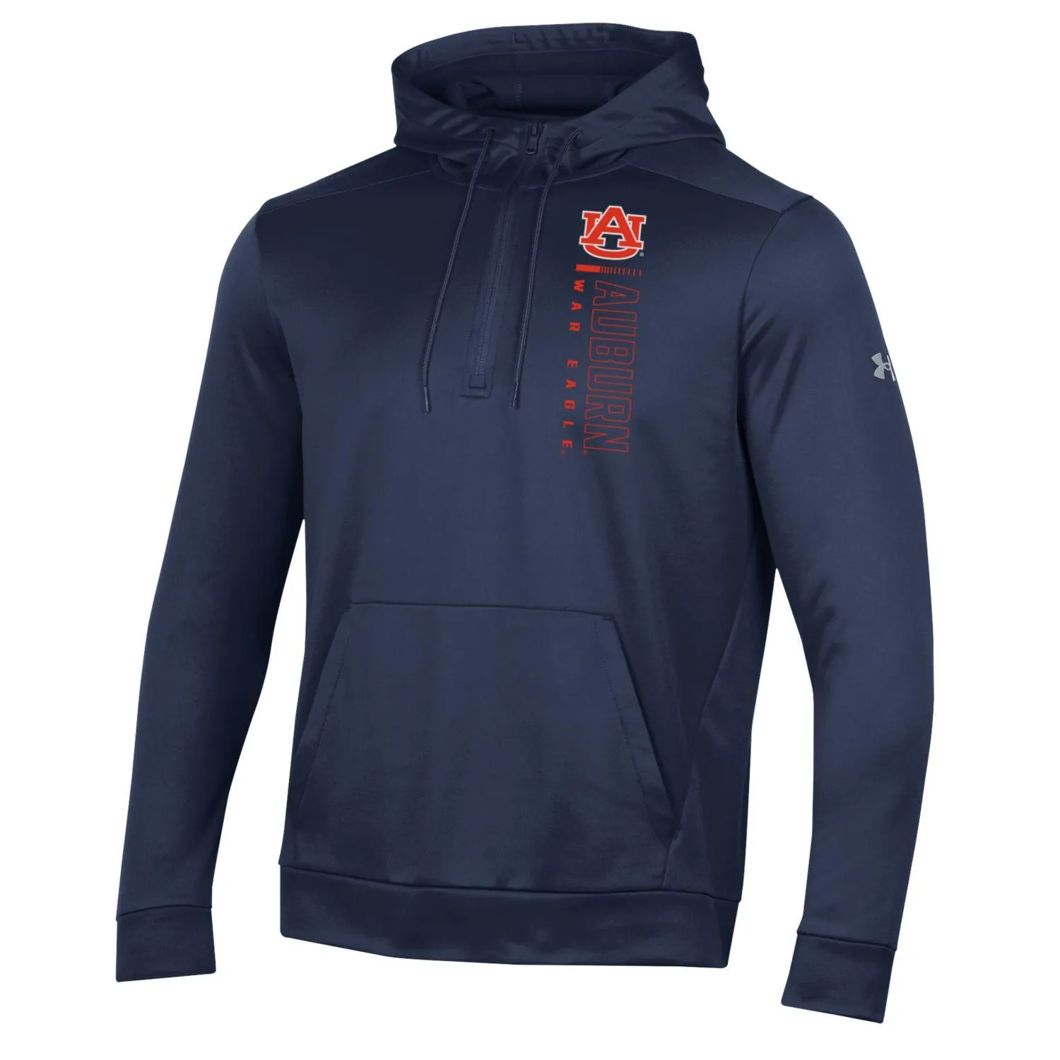 Under Armour Auburn War Eagle Fleece 1/4 Zip Hoodie