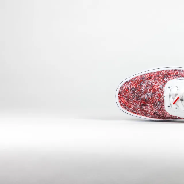 Vans Authentic OG Low Top Custom White 'Chicago' Edition