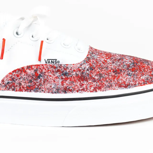 Vans Authentic OG Low Top Custom White 'Chicago' Edition