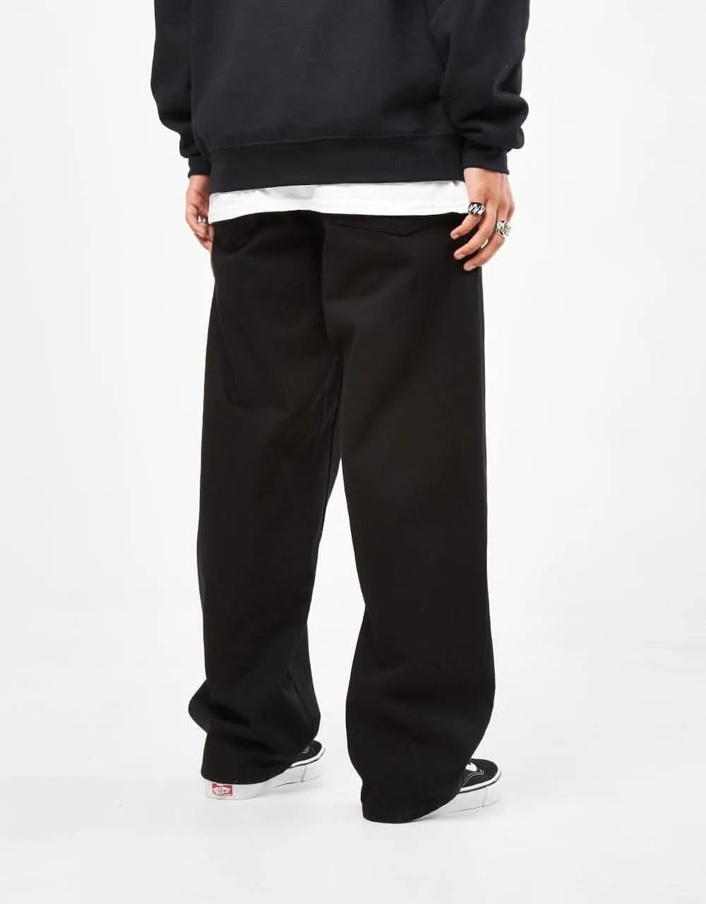 Vans Check-5 Baggy Denim Pant - Black