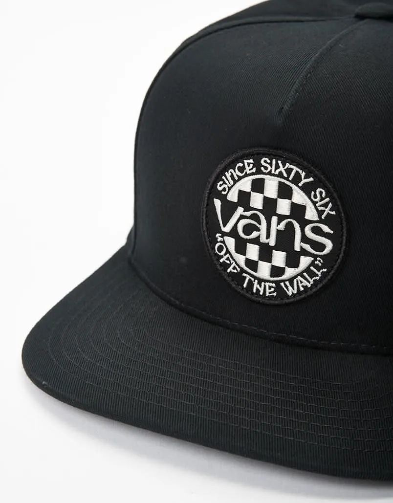 Vans Circle Snapback Cap - Black