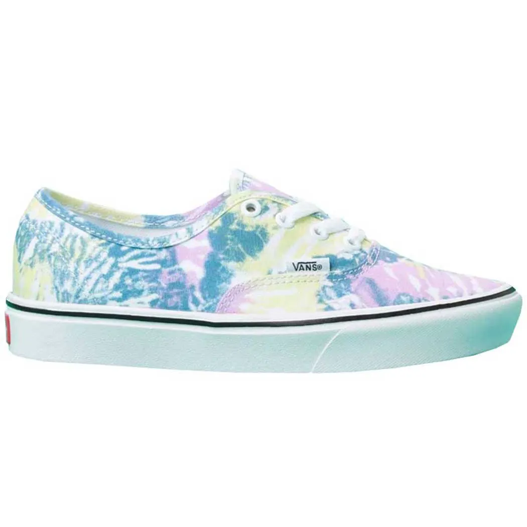 Vans ComfyCush Authentic Tie-Dye Orchid/True White VN0A3WM749L (Women's)