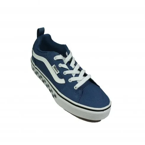 Vans Filmore | Youth Collection | Variety Sidewall Blue | Childrens Sneakers