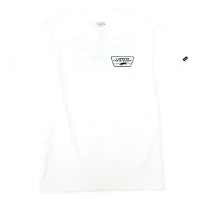 Vans Full Patch Back T-Shirt - White/Black/Verda