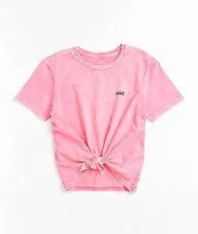 Vans Junior Varsity Wash Girls T-Shirt - Pink Lemonade  -