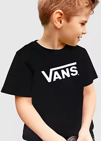 Vans Kids ’Classic’ Logo Print T-Shirt | Grattan