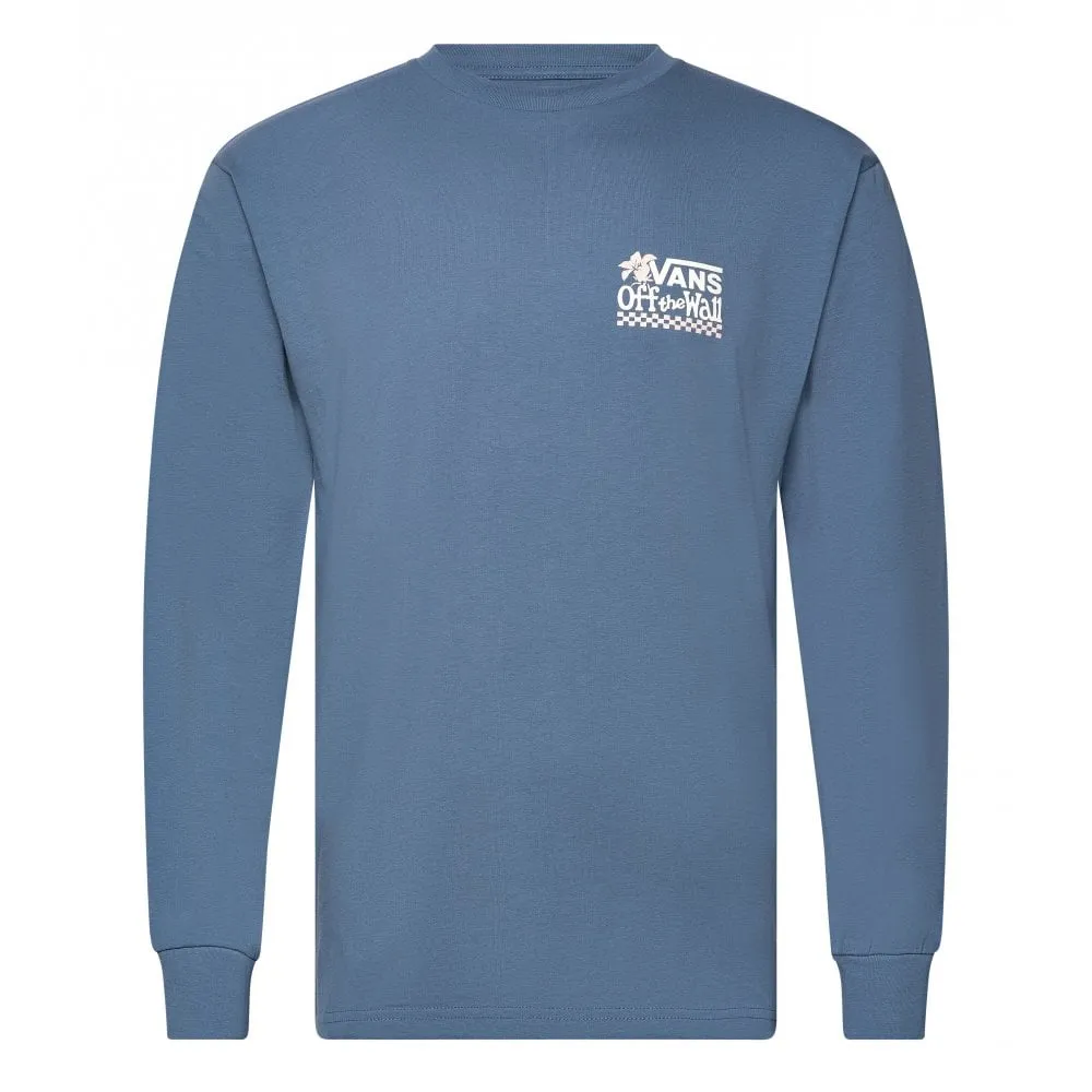 Vans Petal Long Sleeve T shirt Copen Blue