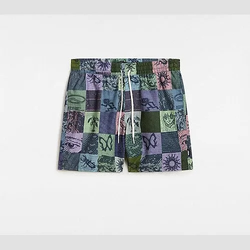 Vans PRIMARY PRINT ELASTIC 17'' BOARDSHORTS (MULTI COLOR) MEN MULTICOLOUR