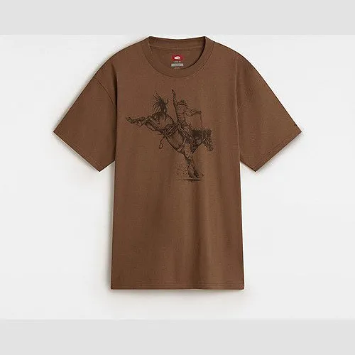 Vans SKATE PEDRO DELFINO T-SHIRT (WALNUT) MEN BROWN