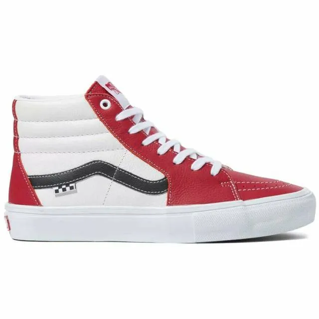 Vans skate sk8-hi sport leather chili pepper white vn0a5fcc82e1