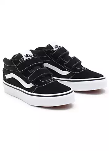 Vans Youth Boys Ward Mid V Canvas Pumps | Grattan