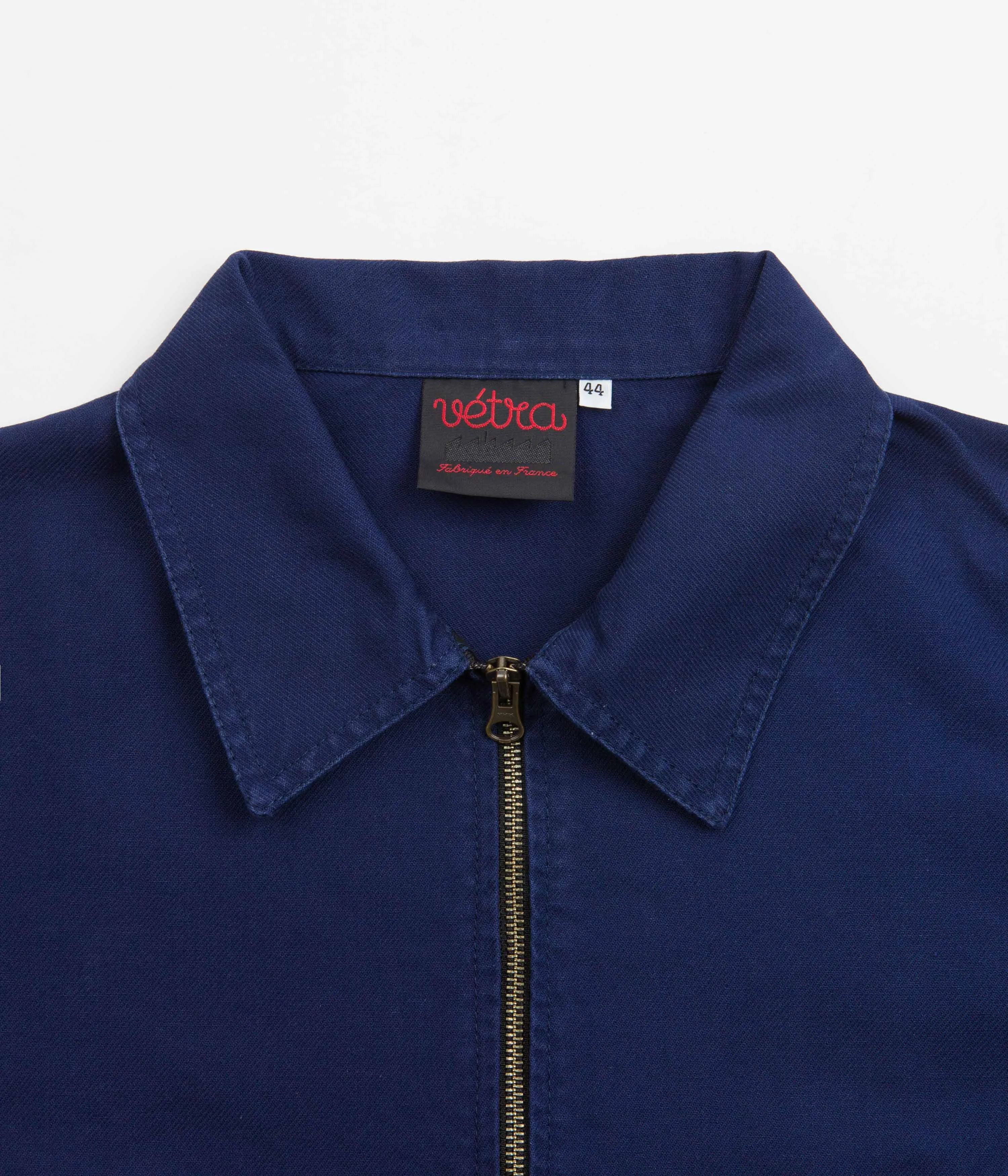 Vetra Zipped Workwear Jacket - Navy