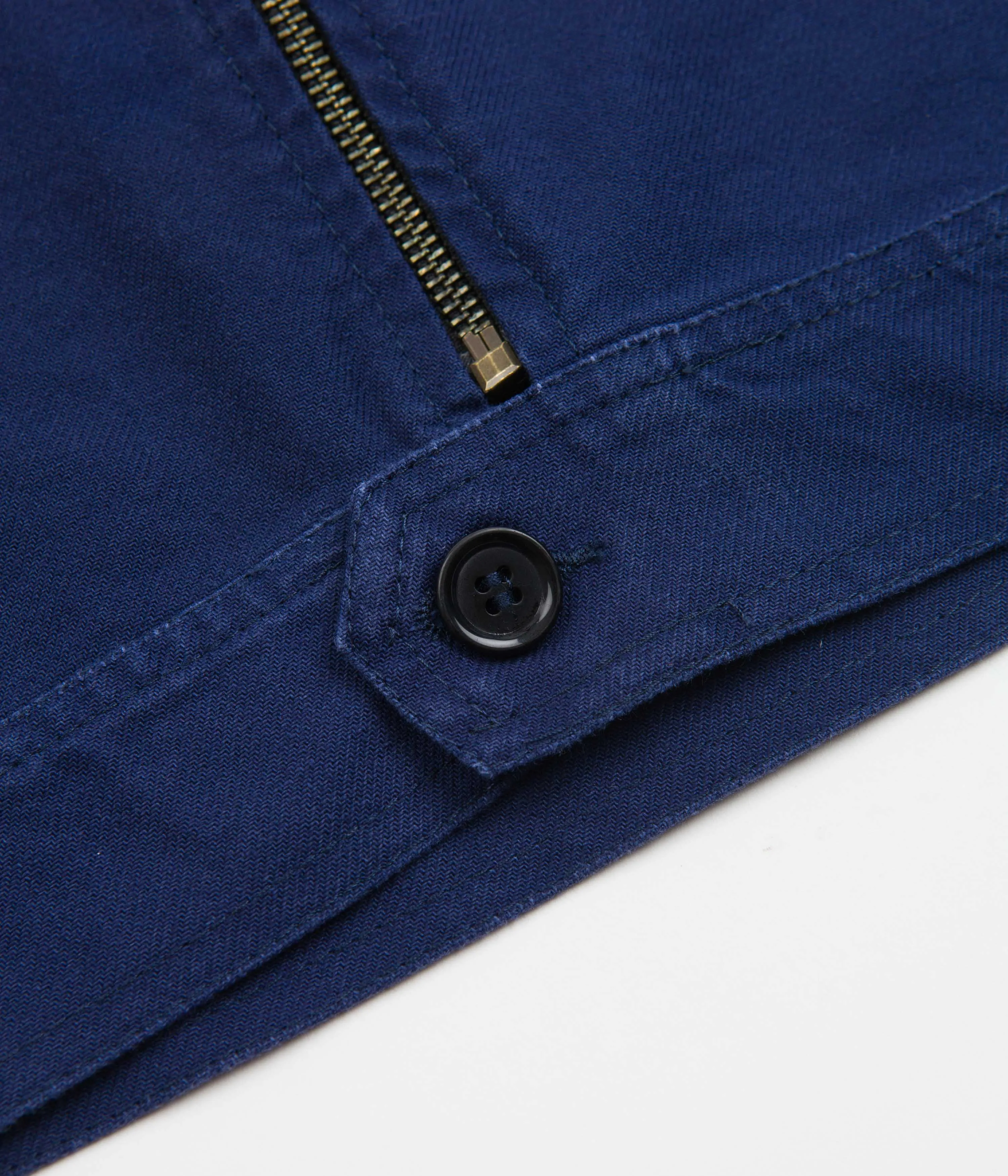 Vetra Zipped Workwear Jacket - Navy