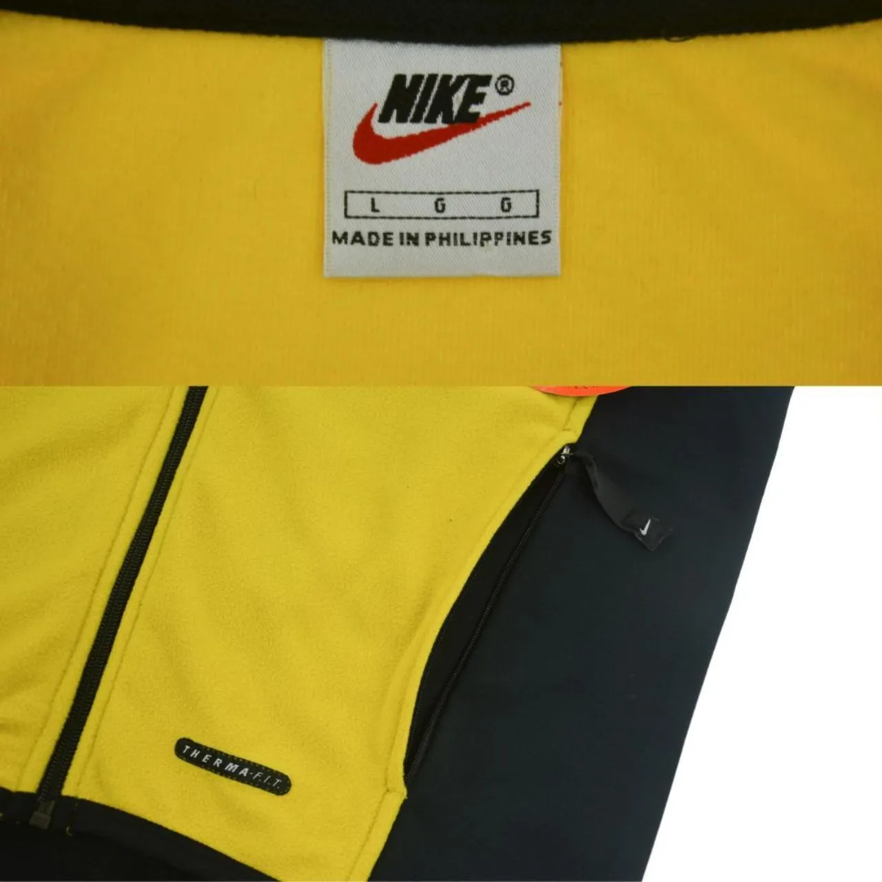 Vintage Nike Zip Up Vest Fleece Size S