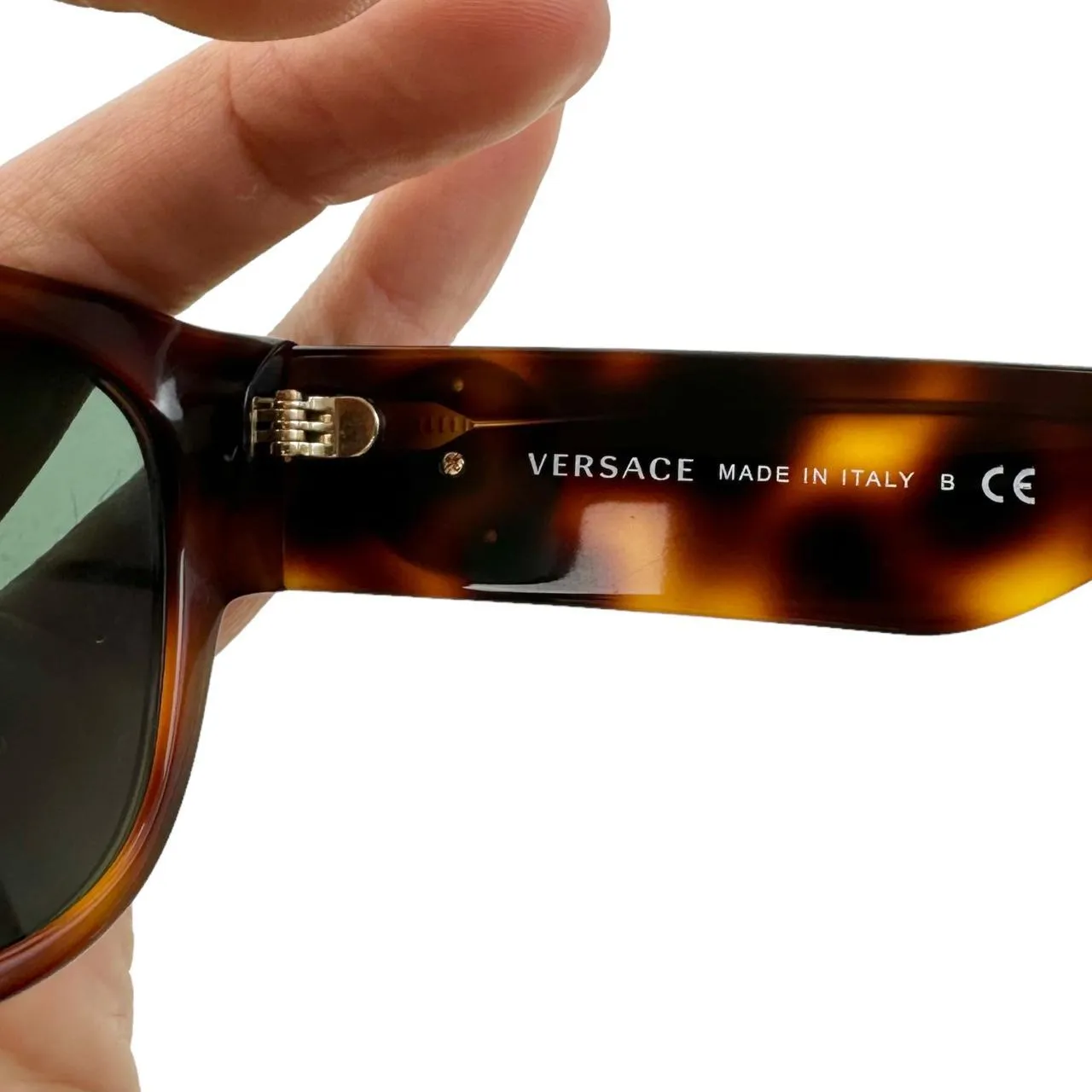 Vintage Versace Tortoise Shell Sunglasses