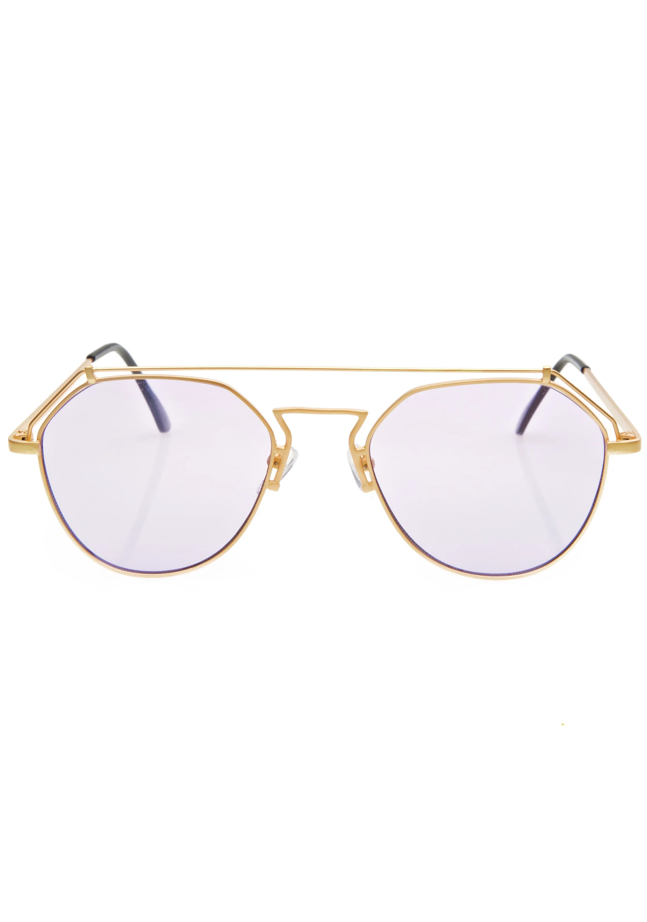 Violet Stephanie Matte Sunglasses-