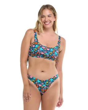 Vivid Field Maxim Bikini Top - Indigo