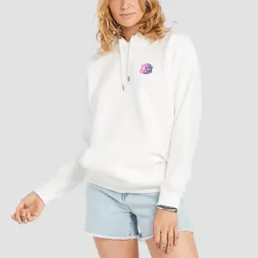 Volcom Star Shields FA BF Pullover Hoodie Star White - Womens