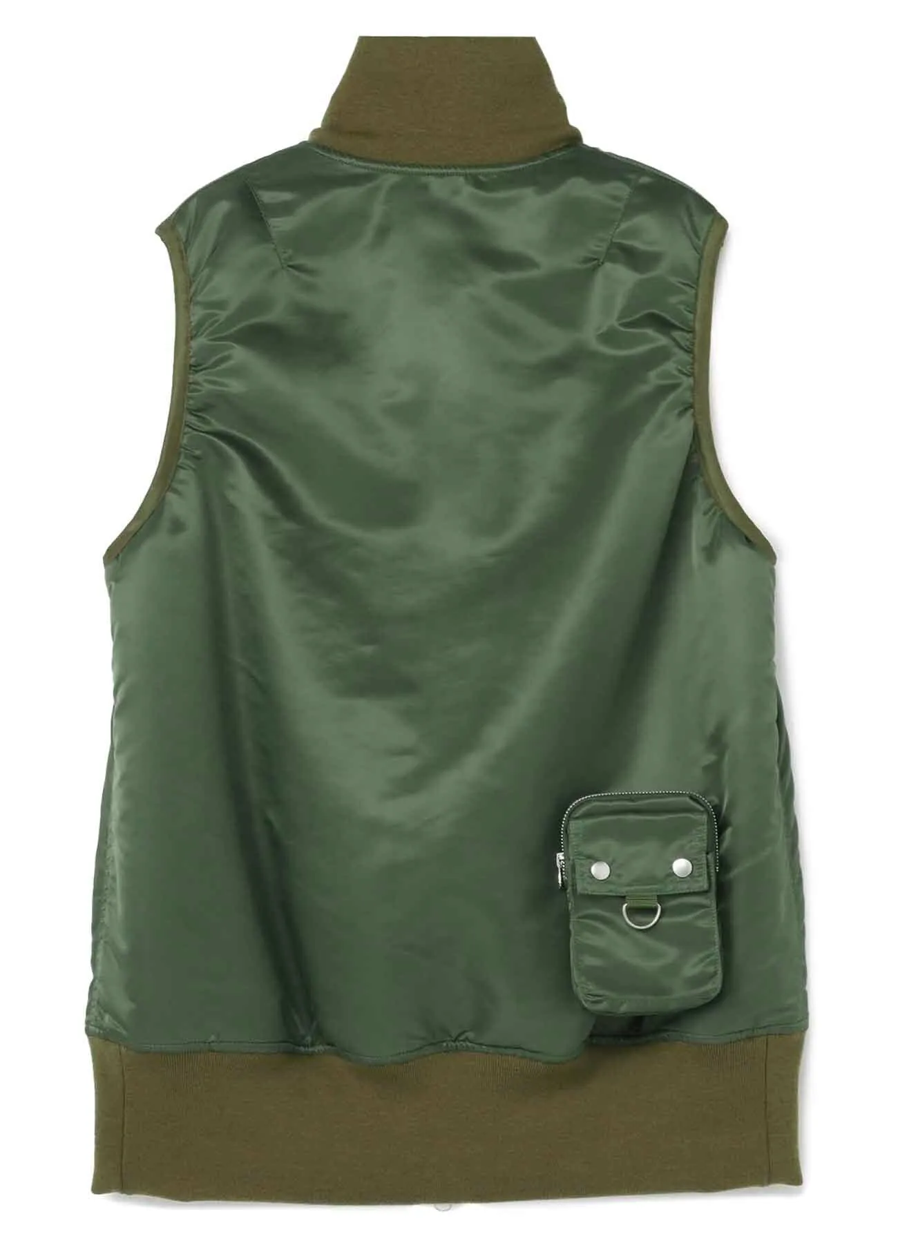 WATER REPELLENT NYLON TWILL POUCH BIG LONG VEST