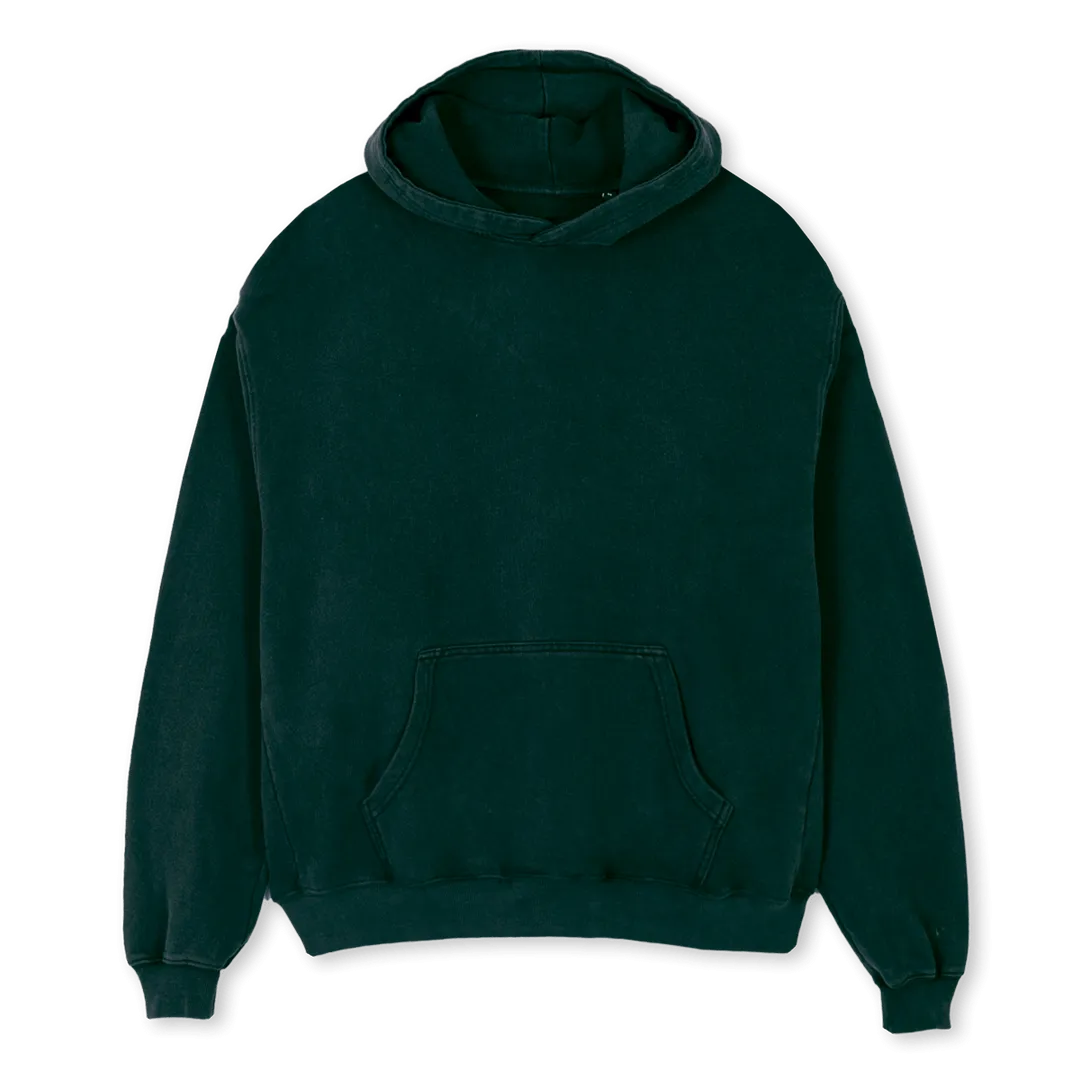 WILD GREEN PIEZ FLOR Wild Green Oversized Hoodie.