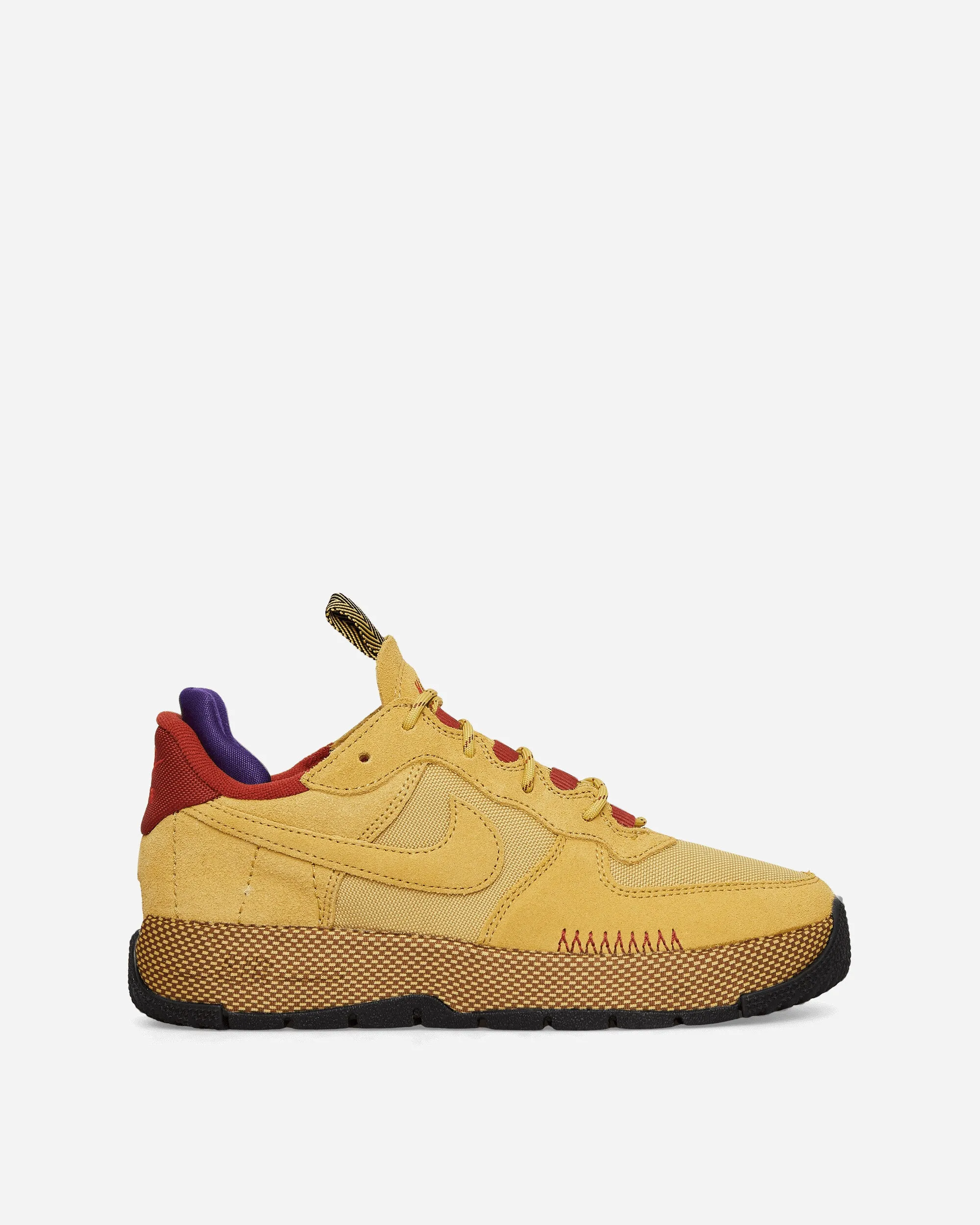 WMNS Air Force 1 Wild Sneakers Wheat Gold