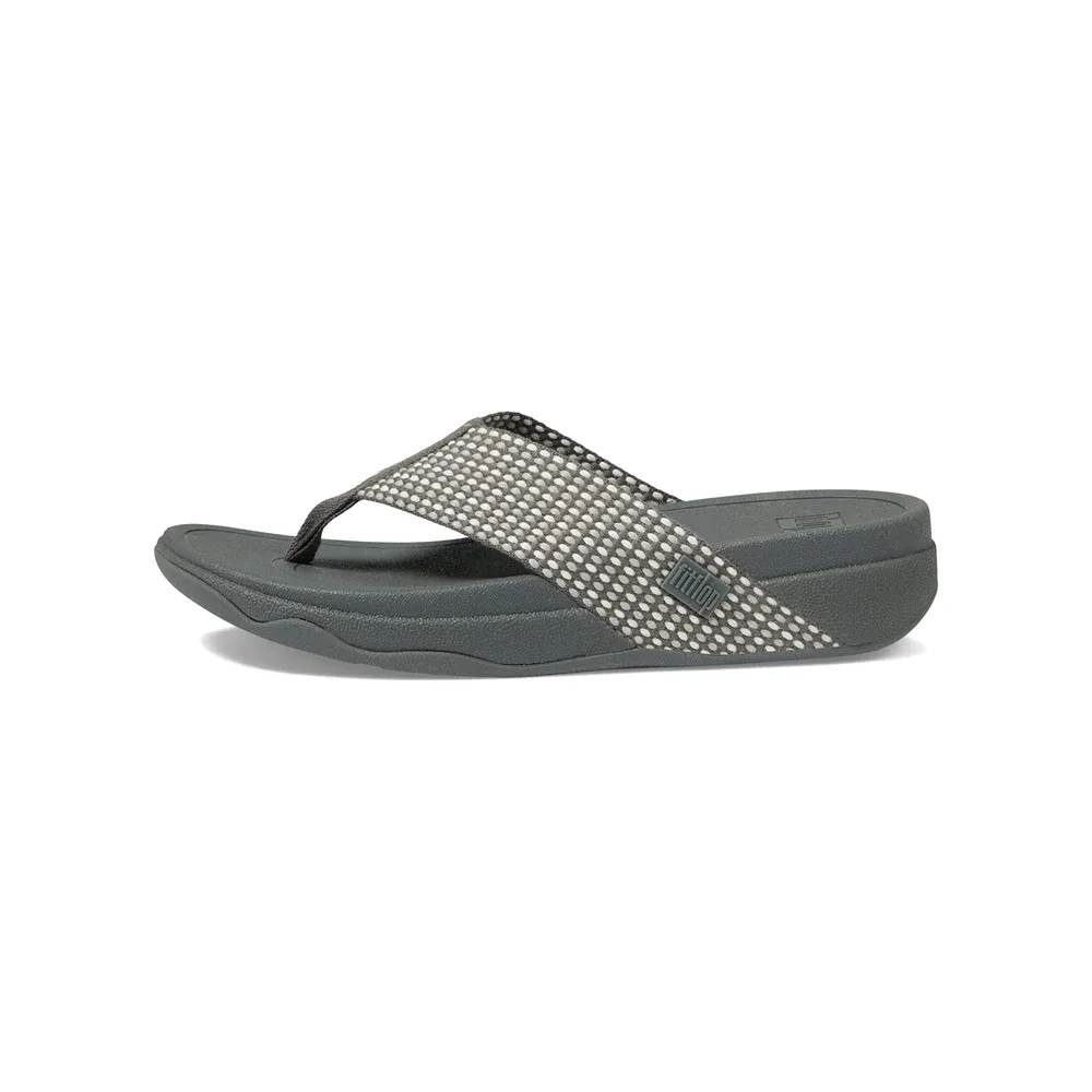 Women's Fitflop Surfa Toe-Post Sandals Color: Pewter Mix