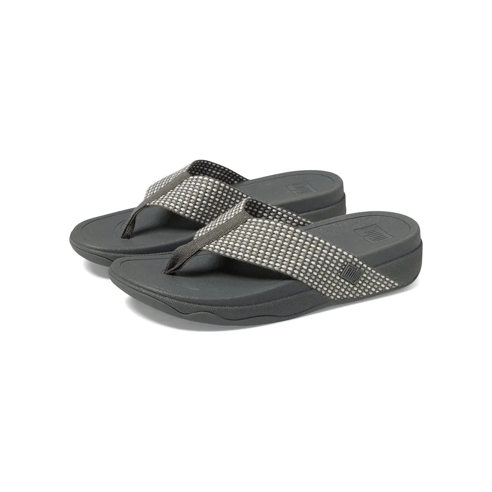 Women's Fitflop Surfa Toe-Post Sandals Color: Pewter Mix