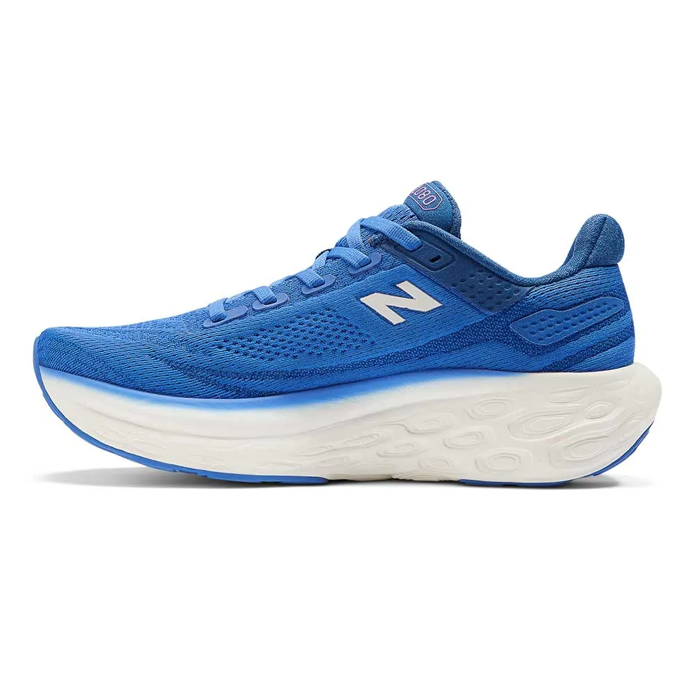 Women's Fresh Foam X 1080v13 Running Shoe - Marine Blue/Sea Salt - Wide (D)