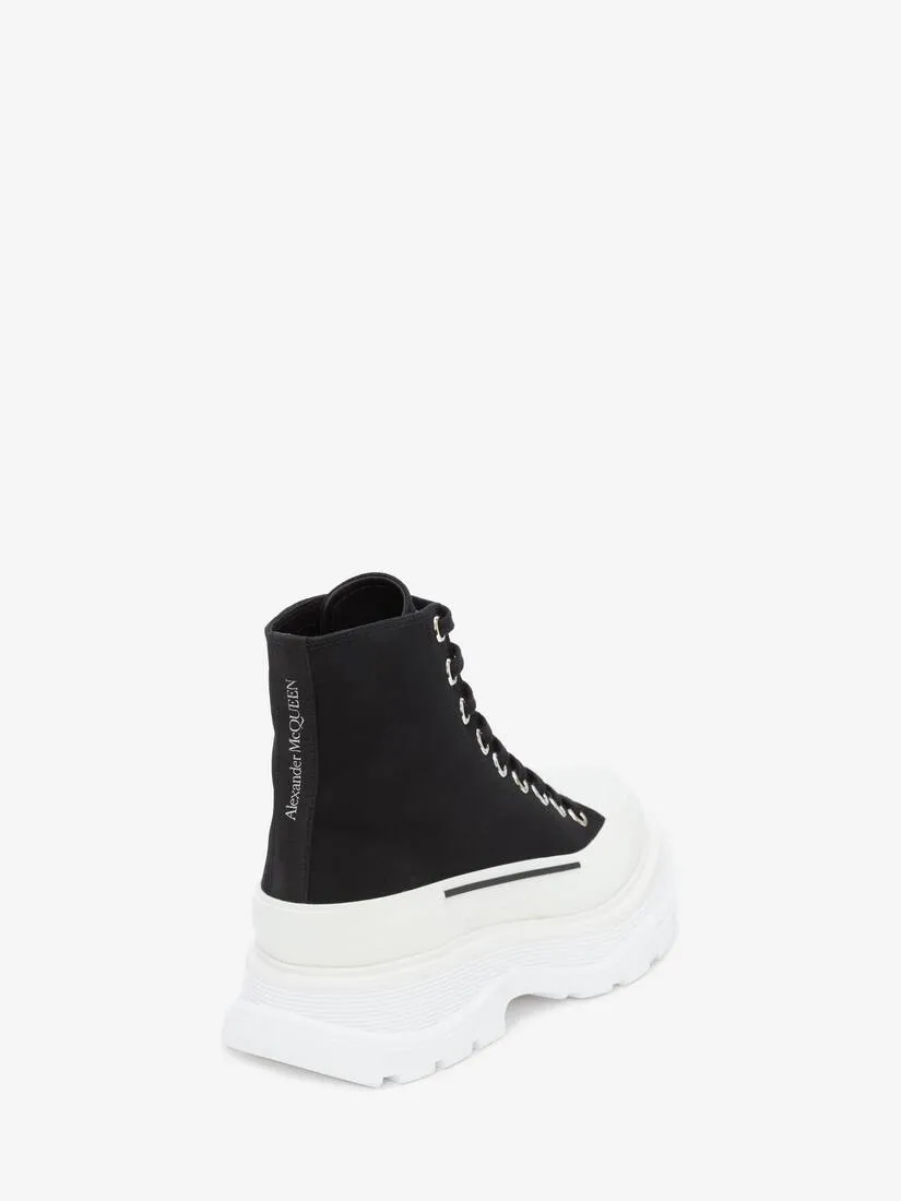 Women's Tread Slick Boot in Black/white