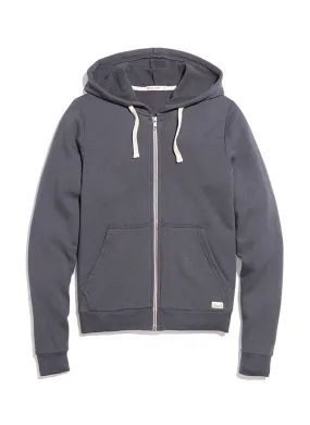 Women's Marine Layer Asphalt Grey Afternoon Zip Hoodie WLHZR