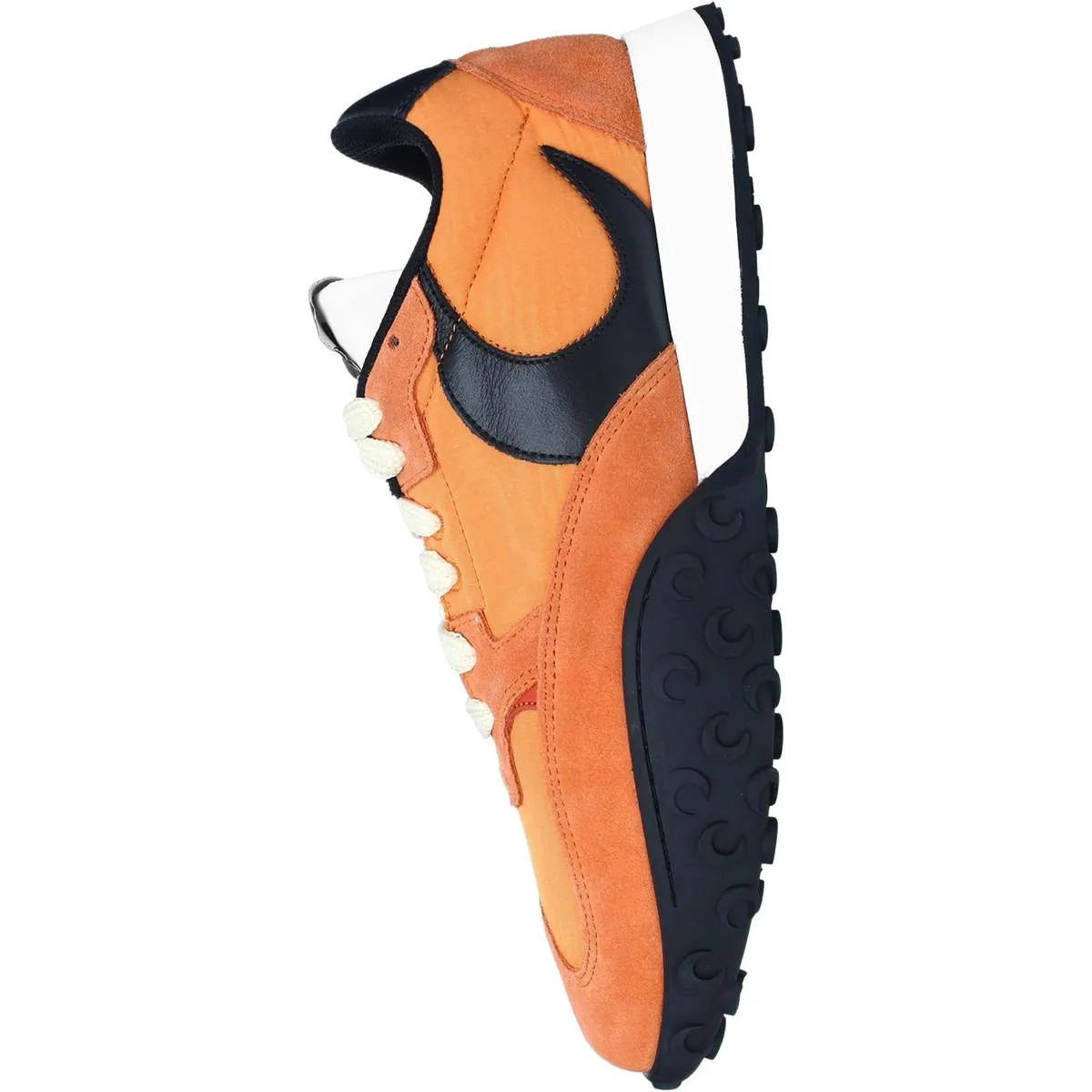 Women's Regenerated Moire Low-Top Sneakers - Orange