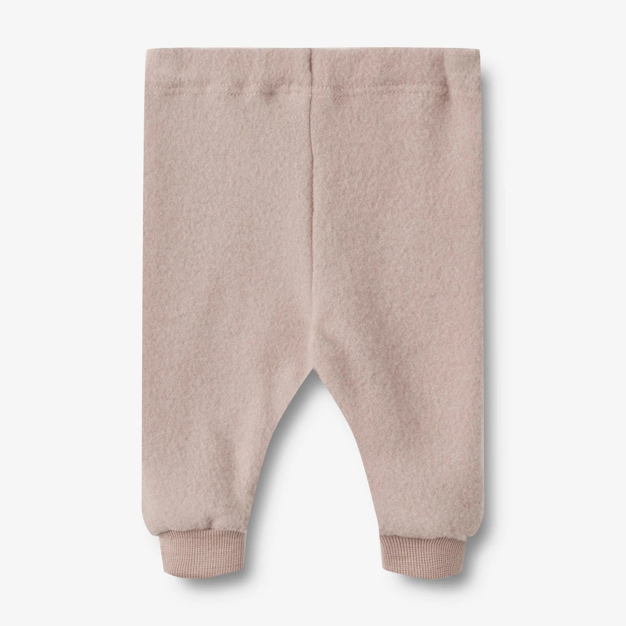 Wool Fleece Trousers Kinnie - dry rose