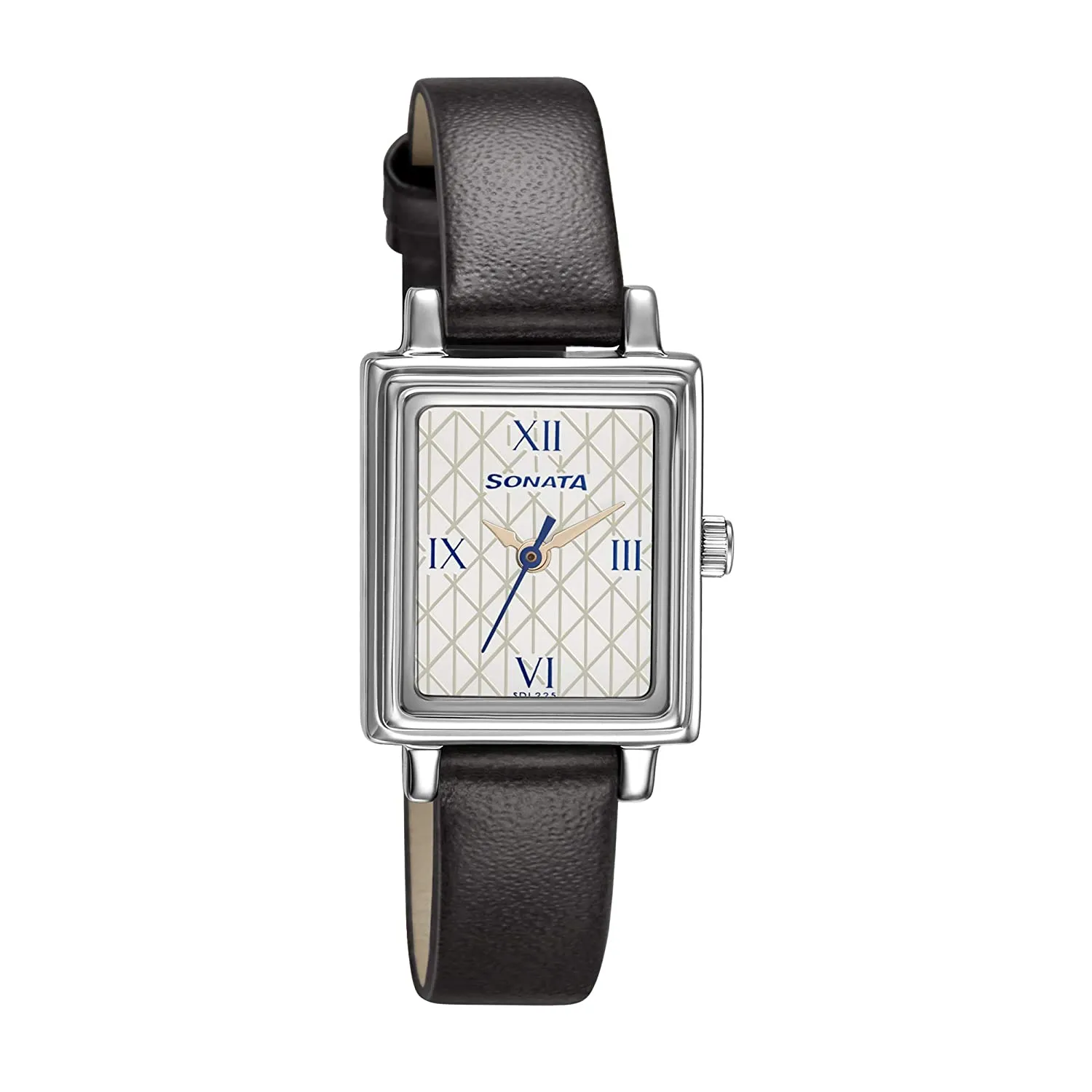 Workwear White Dial & Black Leather Strap