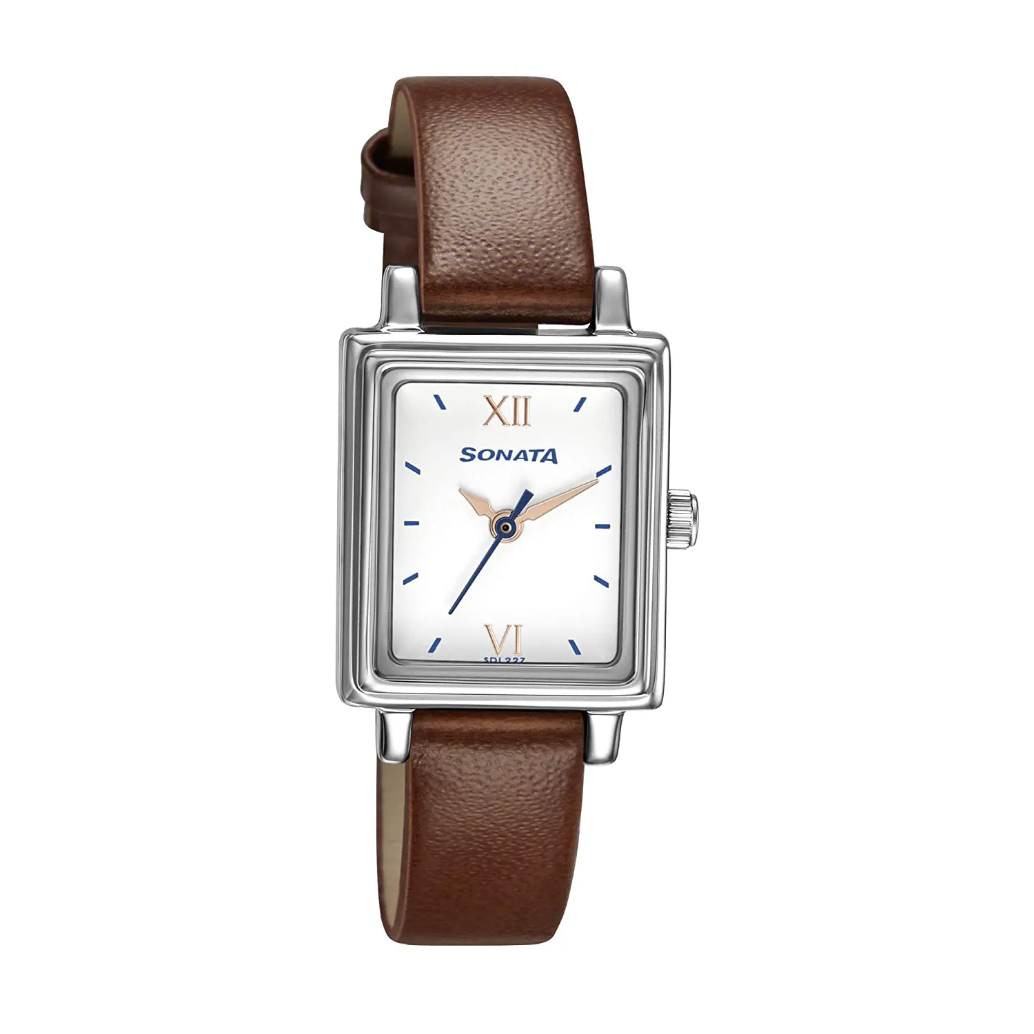 Workwear White Dial & Tan Leather Strap