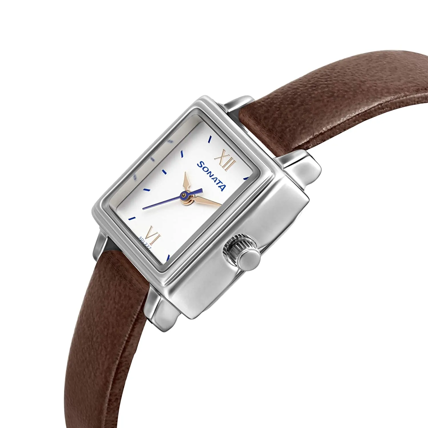 Workwear White Dial & Tan Leather Strap