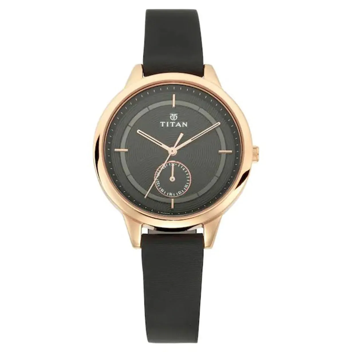 Workwear Women Anthracite Dial & Leather Strap