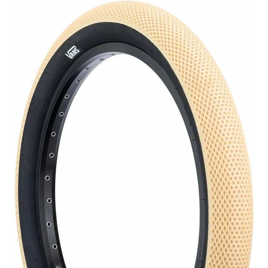 x Vans Cream/Black BMX Tire - 20 x 2.4