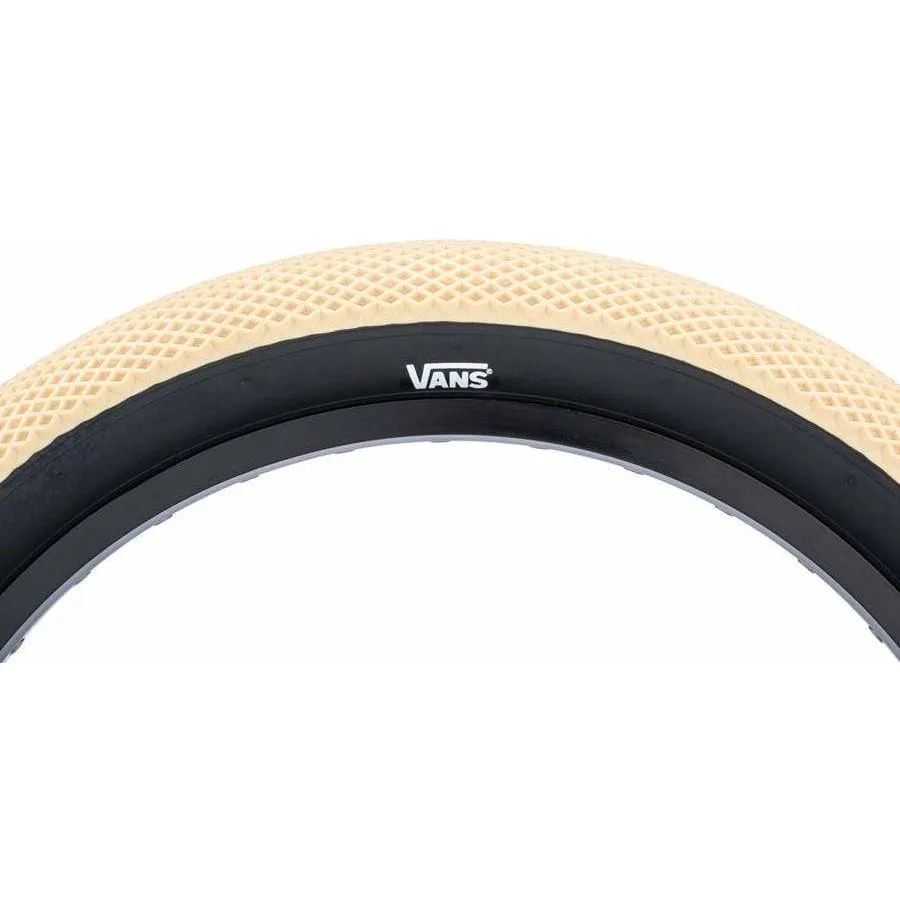 x Vans Cream/Black BMX Tire - 20 x 2.4