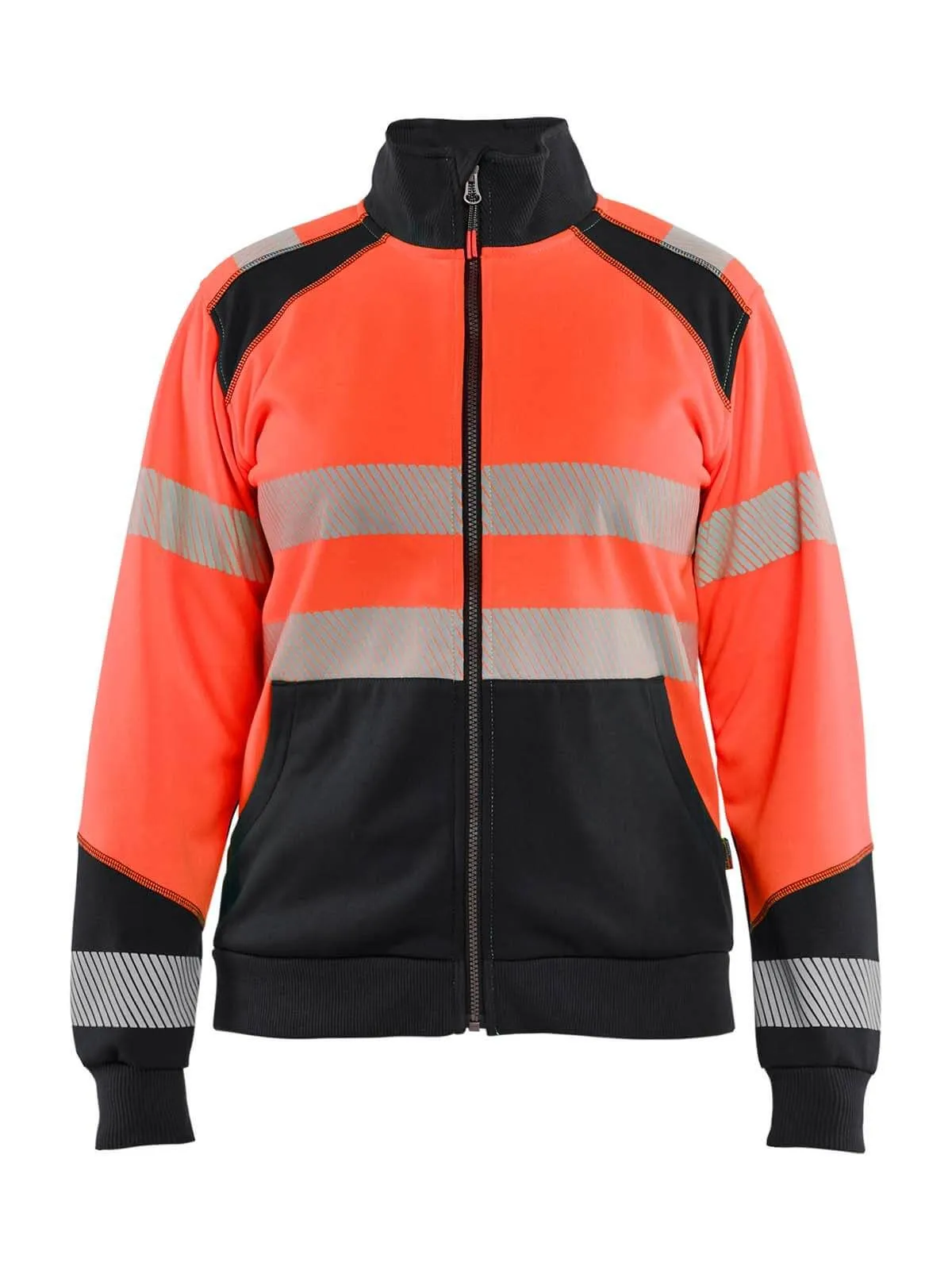  Blåkläder Work Vest High Vis Women 3508 Red Black