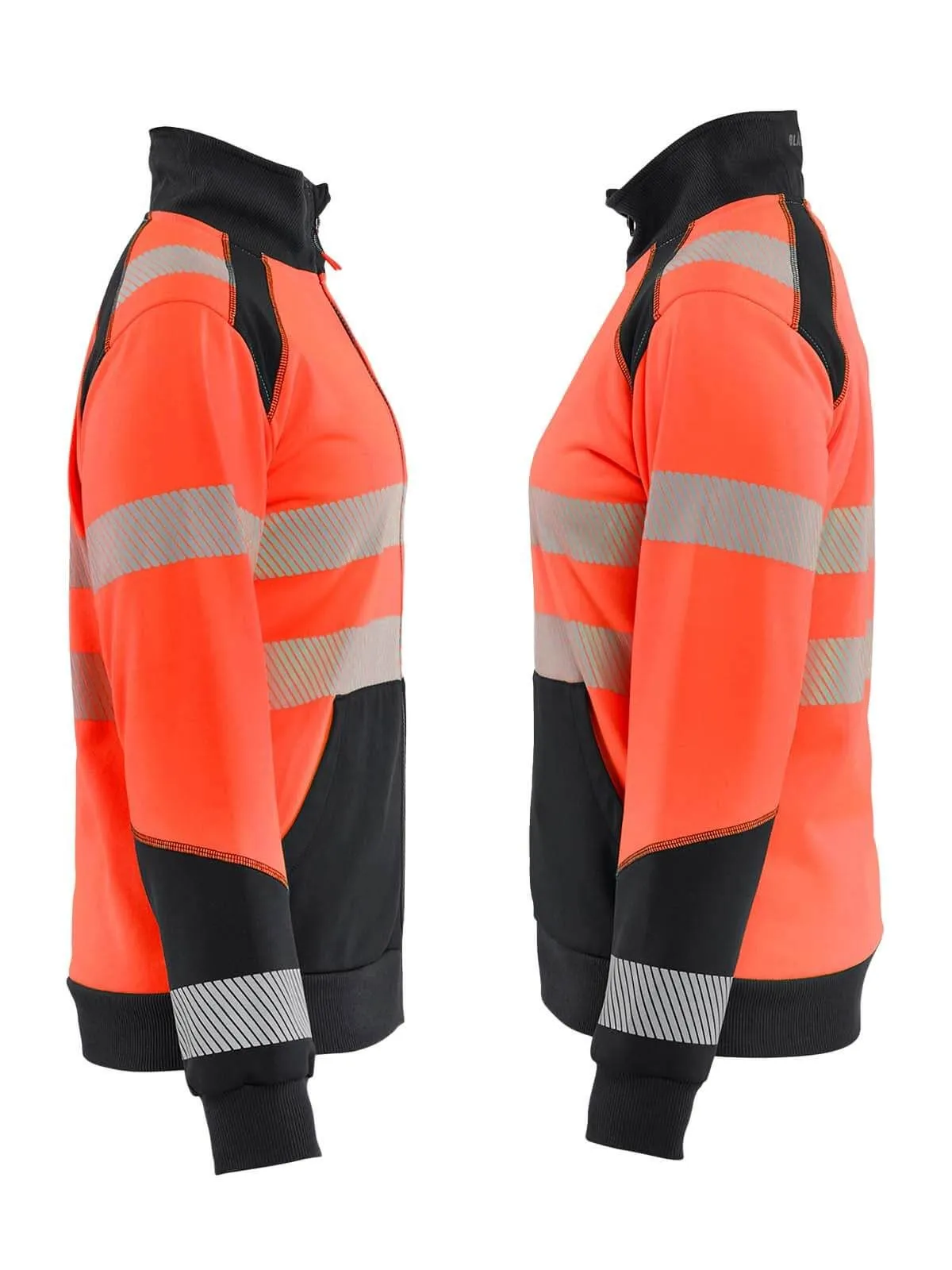  Blåkläder Work Vest High Vis Women 3508 Red Black